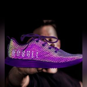 NOBULL WOMENS ROYAL PURPLE IRIDESCENT MESH RUNNER Size 8.5 NO BULL RUNNERS